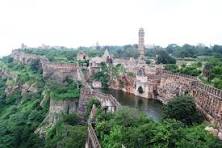 Aerial view of Chittorgarh Fort